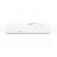 Gett CleanType Prime Pro+ (DE, Kabelgebunden), Tastatur, Weiss