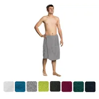 Lanudo Lanudo® Herren Saunakilt Pure Line, 100% Baumwolle, 400g/m,