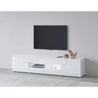 INOSIGN Lowboard »Toledo,Breite 209cm, trendige TV-Schrank mit dekorative Fräsungen«,
