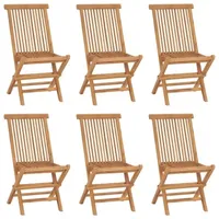 VidaXL Klappbare Gartenstühle 50 x 115 x 45 cm