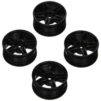 TAMIYA 300051263 - Felgen 4 Stück, 26 mm, schwarz
