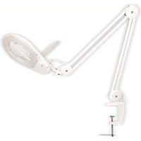 Logilink WZ0058 - Lupenleuchte mit Klemmhalterung, 5 Dioptrien