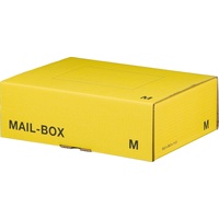 Smartboxpro Smartboxpro, Versandkarton + Versandbox, Mail-Box M, gelb, 331x241x104,