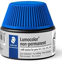 Staedtler Lumocolor 487 15 Non-Permanentmarker Nachfüllstation blau