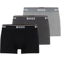 Boss Power Boxershorts 3 Einheiten Open Grey XL