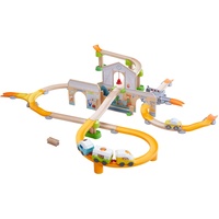 HABA 306745 - Spielbahn Bahnhof, 59 Teile