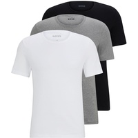 Boss Classic Kurzarm-T-Shirt 3 Einheiten White / Grey /