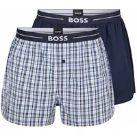 Boss Ew Boxershorts 2 Einheiten Dark Blue M