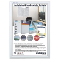 Franken Klapprahmen Security silber 32,8 x 45,1 cm