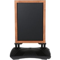Update displays Kundenstopper WindPro braun