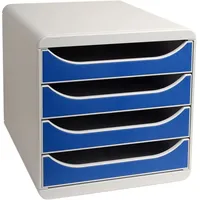 Exacompta 310003D Büro-Schubladenschrank Grau
