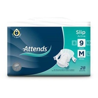 Attends Slip Active 9 M, 28 Stück
