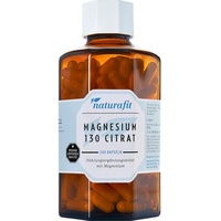 NATURAFIT Magnesium 130 Citrat Kapseln 240 St.