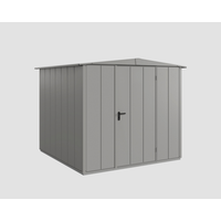 EcoStar Gerätehaus Elegant-S Typ 2 graualuminium Einzeltür