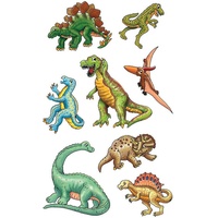 Avery Zweckform Aufkleber 53145 Dinos, 24 Etiketten