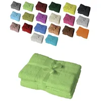 EXKLUSIV HEIMTEXTIL Saunatuchset 2-tlg. Apfelgrün