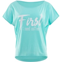 Winshape Damen Ultra Light mit Glitzer-Aufdruck Mct002 in mint/glitzer/weiß,