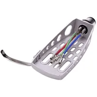 ANALOGIS Headshell für Plattenspieler HS-12 Systemträger, Silber