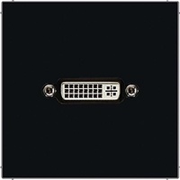 Jung MALS1193SW Multimediaanschlusssystem, schwarz