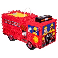 Boland Pinata Feuerwehr-Auto, Größe 43 x 24 x 18