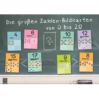 ISBN Die großen Zahlen-Bildkarten von 0 bis 20 für