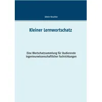 BoD - Books on Demand Kleiner Lernwortschatz Technisches Englisch