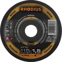RHODIUS Trennscheibe XT70 115 x 1,5mm gerade