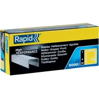 Rapid 13/6 Heftklammern, verzinkt, 5000 Stück (11830700)