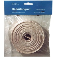 Rathgeber RATHGEBER, Rollladengurt 14/15mmx6m SB,creme 320kg Reißfestigkeit