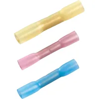 HEIDEMANN Stossverbinder,wärmeschr. rot 0,5-1,5qmm, 10 Stueck