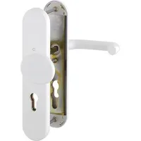 HOPPE SI-WSG 86G/3331/3310/138,LS ov.,12mm,ES1/PZ 92/10,F9016,TS 67-72 - weiß