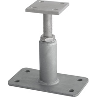 GH Baubeschläge Stützenfuß Typ PR höhenverst. 80x80x8,0mm