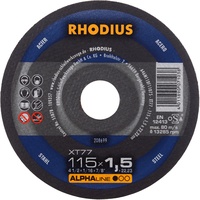 RHODIUS Trennscheibe XT77 115 x 1,5mm gerade