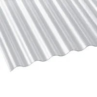 Gutta Polycarbonat-Wellplatte Sinus 76/18 700 x 90 cm 1,4
