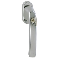 HOPPE DK-Fenstergriff abschließbar Luxemb. 099S/U52Z 200NM gleichschl., 7/37,F9