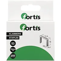 Fortis Feindrahtklammer 6 mm a2000Stk. fortis