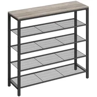 VASAGLE Schuhregal 4 Ebenen 100 cm x 30 cm