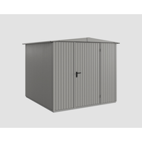 EcoStar Gerätehaus Trend-S Typ 2 RAL9007 graualuminium