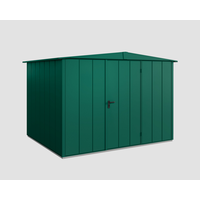 EcoStar Gerätehaus Elegant-S Typ 3 RAL6005 moosgrün