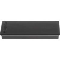 Magnetoplan Rechteckmagnet, 10 Stück, schwarz