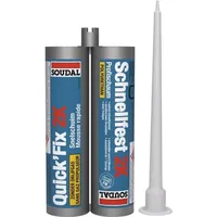 SOUDAL 2K-Zargenschnellschaum QUICK FIX 210 ml B2 beige o.Einw.-Handsch.Doppelkartusche