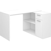 Vicco Eckschreibtisch Robin Weiß, 120 x 60 cm