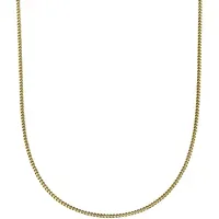 Fascination by Ellen K. Halskette Gold 585 Panzerkette gelb