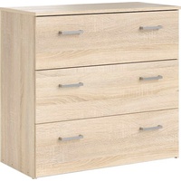 INOSIGN Kommode, Mit viel Stauraum, graue Stangengriffe, einfache Selbstmontage,