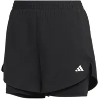 Adidas AEROREADY Made for Training Minimal Two-in-One Shorts Black