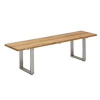 Niehoff Nemo Edelstahl - 180 cm Teak geölt