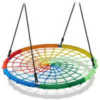 Relaxdays Nestschaukel 100 cm bunt