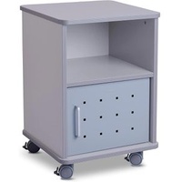 Rocada Bürowagen grau 3 Ebenen 47,0 x 48,5 x