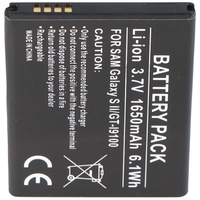 AccuCell Samsung 1650mAh Li-Ion Akku Schwarz, Silber