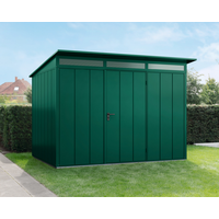 EcoStar Gerätehaus Elegant-P Typ 3 moosgrün Einzeltür